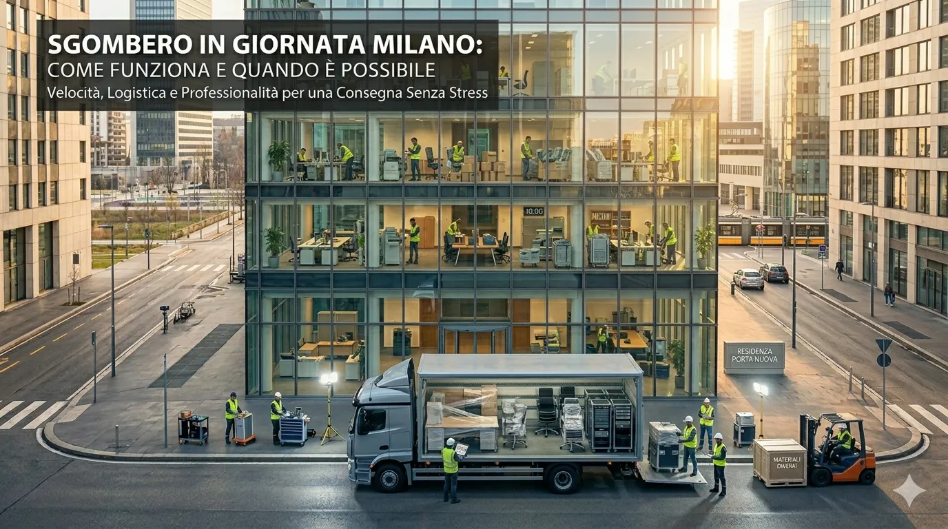 Sgombero in giornata Milano come funziona e quando è possibile