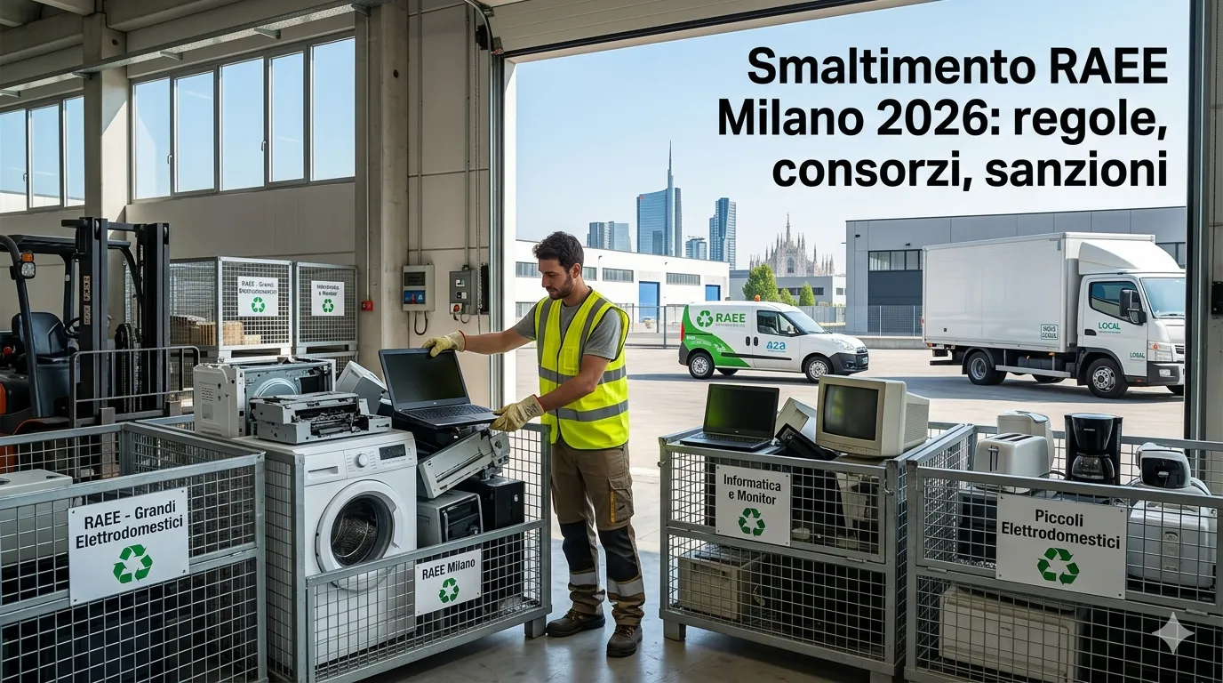 smaltimento raee milano 2026
